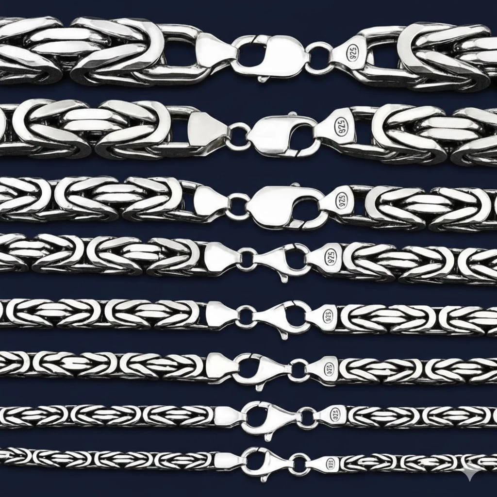 Kral Zincir 50.00 cm 3.00 mm (Kare Köşeli) ürün görseli